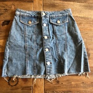 GARAGE Jean Skirt *RARE*